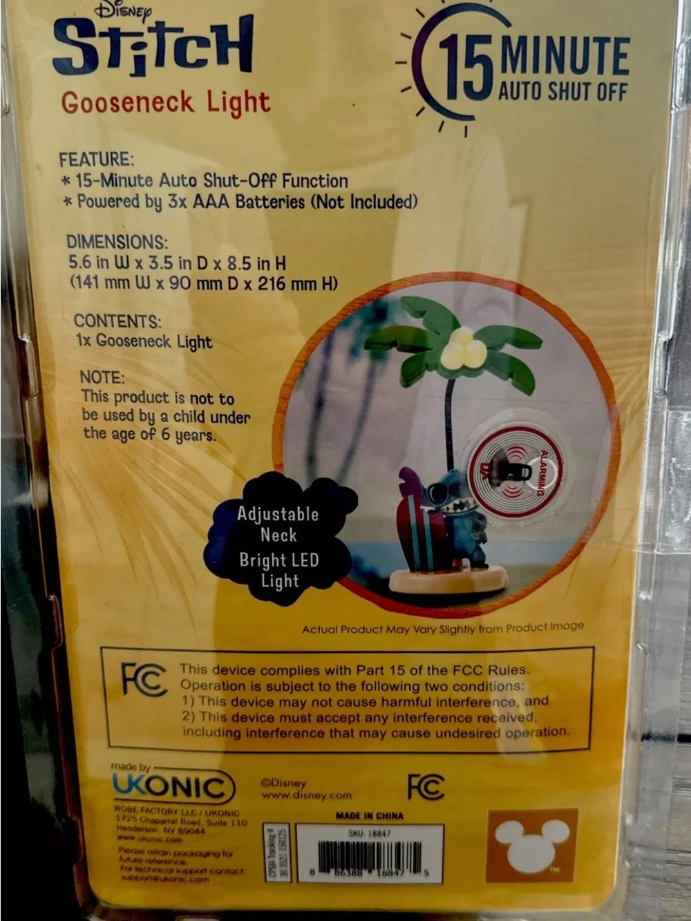 Disney lantern featuring